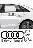 Audi baby in board autómatrica