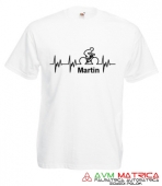 EKG kerékpáros póló