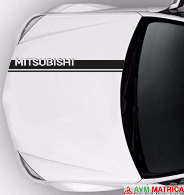 Mitsubishi matrica motorháztetőre