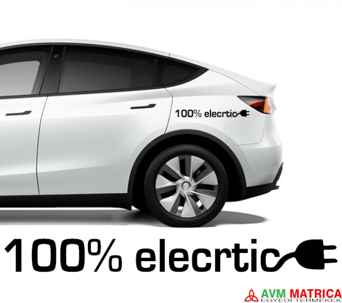 100% electric car matrica 100% electric car matrica