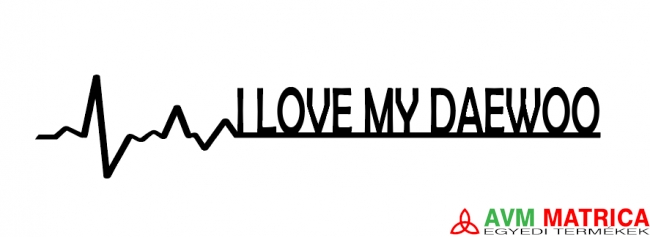 I love my Daewoo autómatrica I love my Daewoo autómatrica