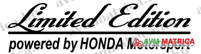 Limited Edition - Honda autómatrica Limited Edition - Honda autómatrica