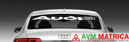 Audi szélvédőmatrica 1