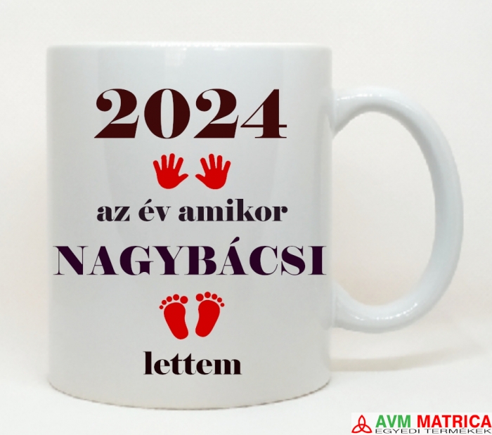 Az év amikor nagybácsi lettem bögre