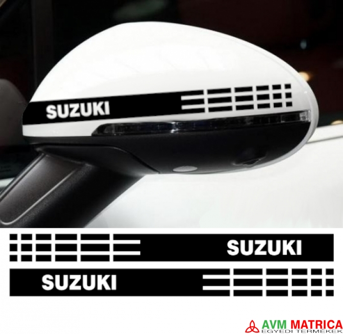 Suzuki visszapillantó dekorcsík 2 matrica