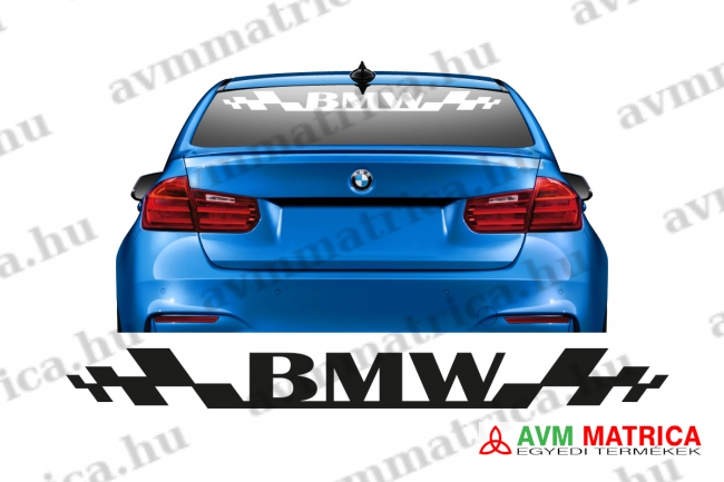 BMW szélvédőmatrica 1