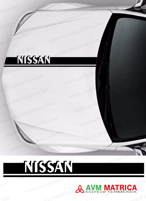 Nissan autómatrica motorháztetőre