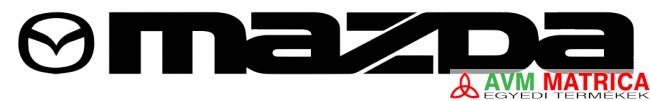 Mazda szélvédő matrica 1