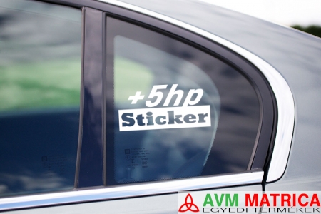 +5 hp sticker autómatrica +5 hp sticker autómatrica