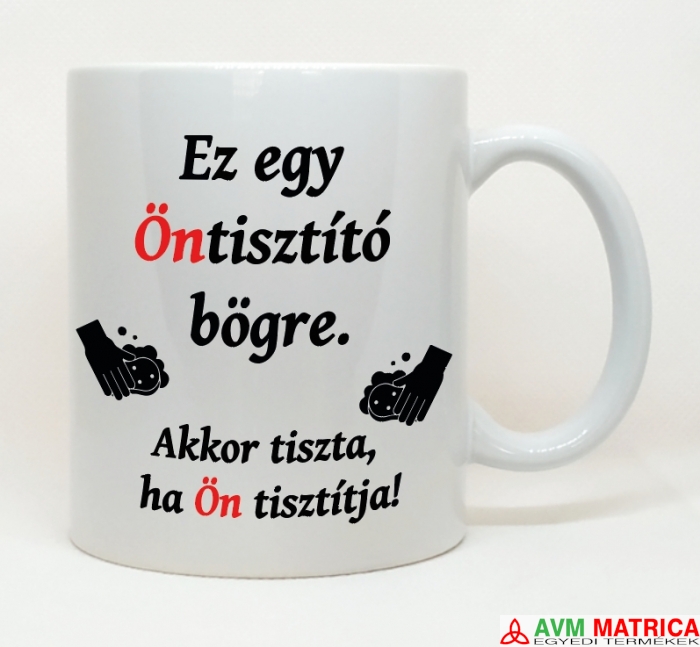 Öntisztító bögre