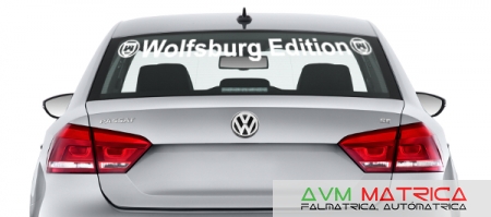 Wolfsburg Edition szélvédőmatrica 1