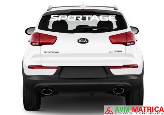 KIA Sportage szélvédőmatrica