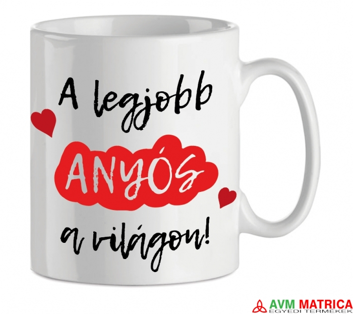 A legjobb anyós a világon! bögre