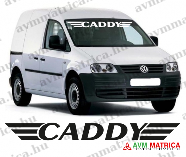 Volkswagen CADDY szélvédőmatrica Volkswagen CADDY szélvédőmatrica