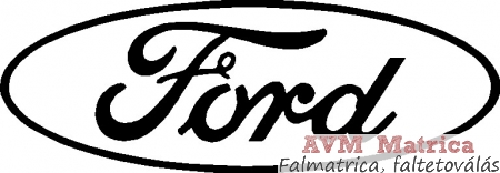 Ford autóra matrica 1
