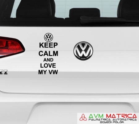 Keep calm and love my vw autómatrica Keep calm and love my vw autómatrica