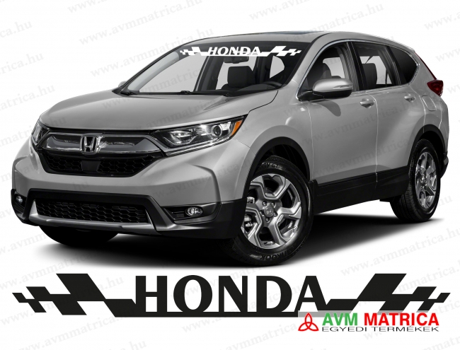 Honda szélvédőmatrica 2