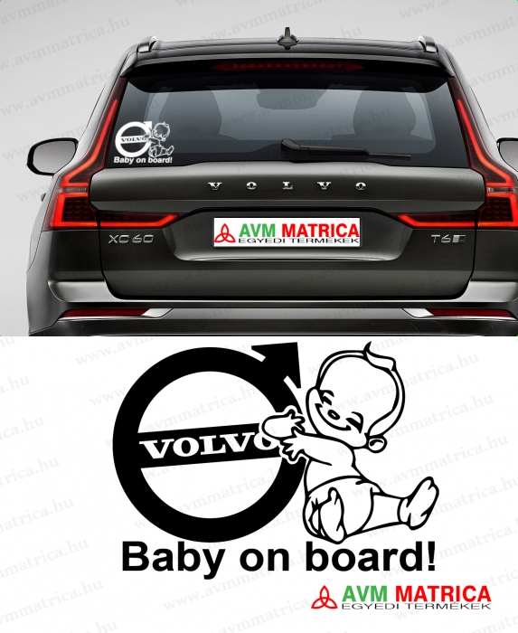 Volvo baby on board autómatrica