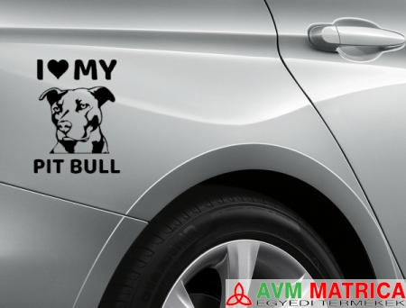 I love my PIT BULL autómatrica
