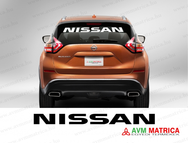 Nissan szélvédőmatrica