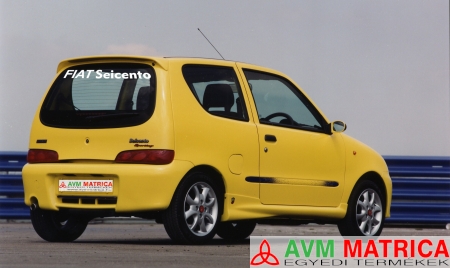 Fiat Seicento szélvédőmatrica