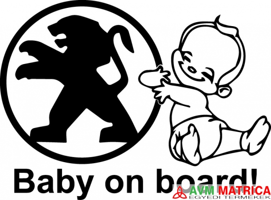 Peugeot baby on board autómatrica