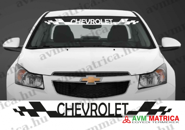 Chevrolet szélvédőmatrica 2