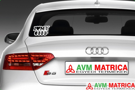 I love my Audi autómatrica I love my Audi autómatrica