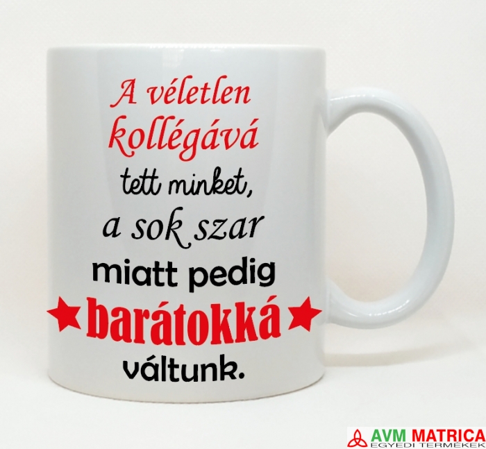 A véletlen kollégává tett bögre