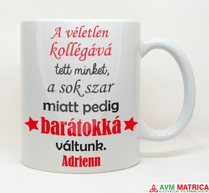 A véletlen kollégává tett bögre