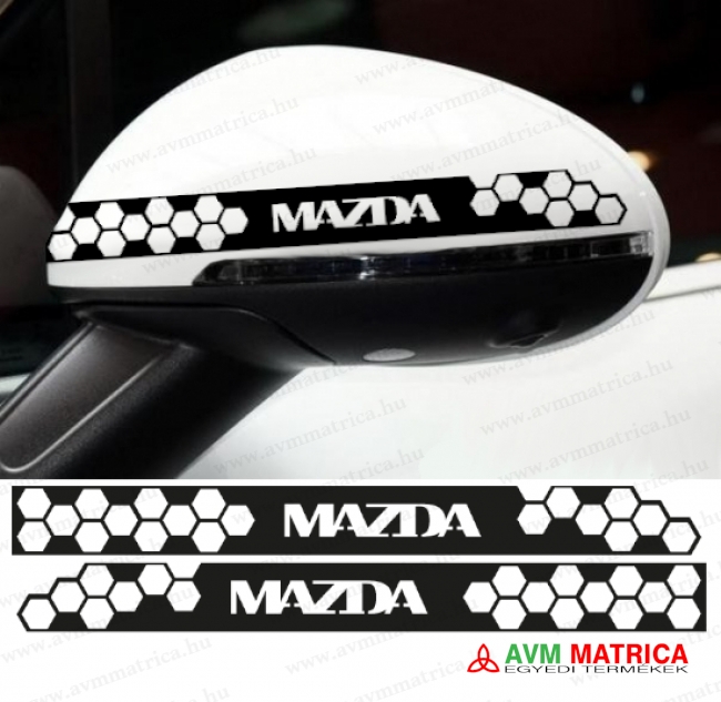 Mazda visszapillantó dekorcsík matrica 5 Mazda visszapillantó dekorcsík matrica 5