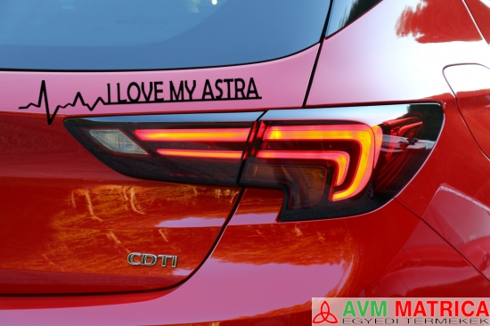 I LOVE MY ASTRA ekg autómatrica