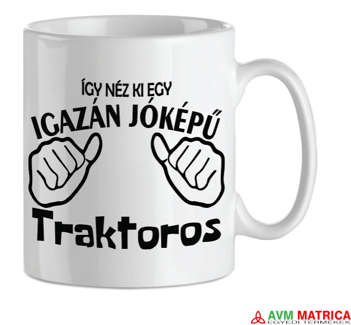 Így néz ki egy ... traktoros bögre