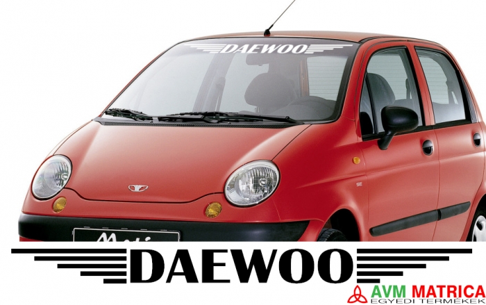 Daewoo szélvédőmatrica 2