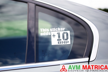 This sticker adds ... autómatrica This sticker adds ... autómatrica