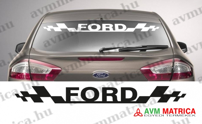 Ford szélvédőmatrica 3