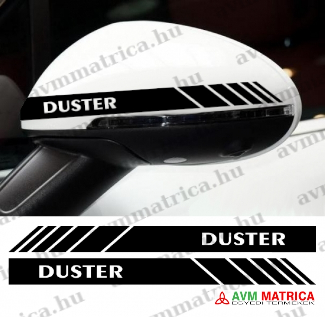 DUSTER visszapillantó dekorcsík 1 matrica