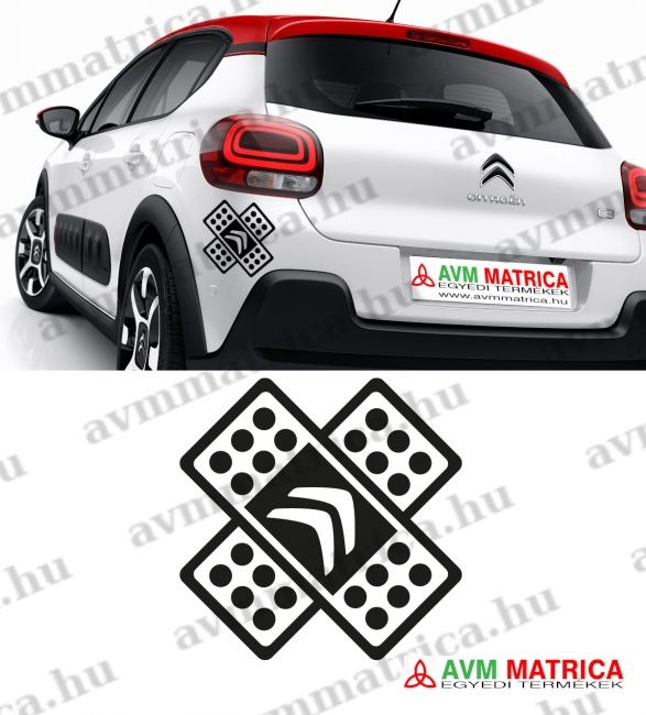 Citroen extra ragtapasz matrica Citroen extra ragtapasz matrica