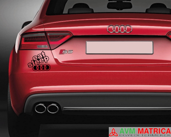 Eat sleep audi autómatrica