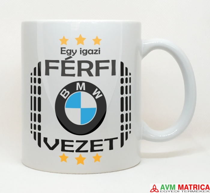 Egy igazi férfi - BMW bögre