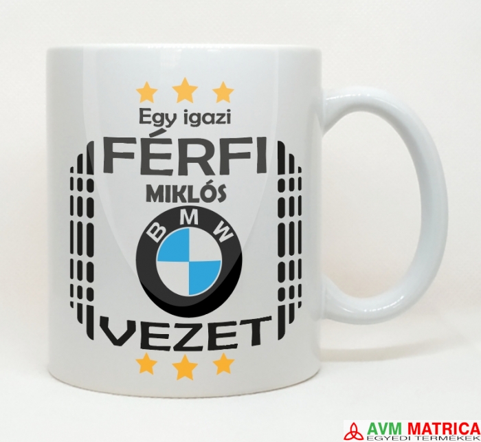 Egy igazi férfi - BMW bögre