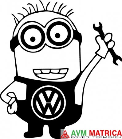Vw minion szerelő autómatrica
