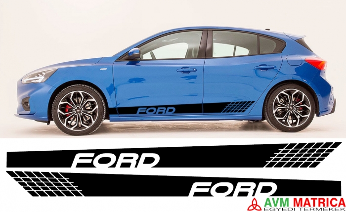 Ford oldalcsík 3 matrica