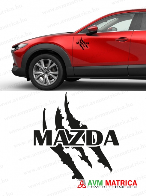 Mazda karmolás autómatrica