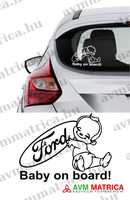 Ford Baby on board autómatrica Ford Baby on board autómatrica