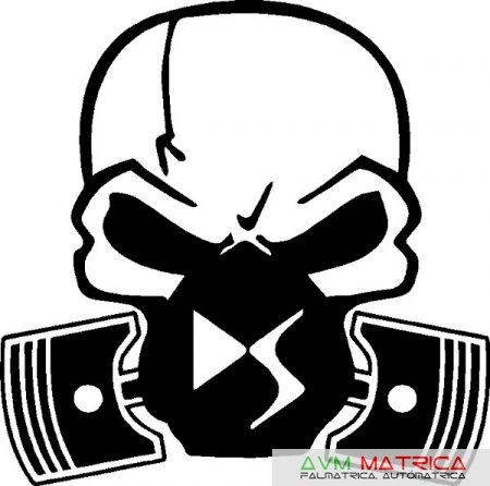 Skull mask - ds autómatrica