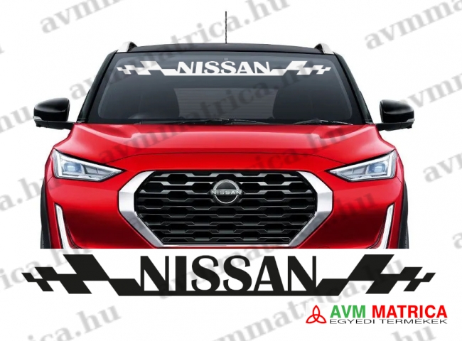 Nissan szélvédőmatrica 3
