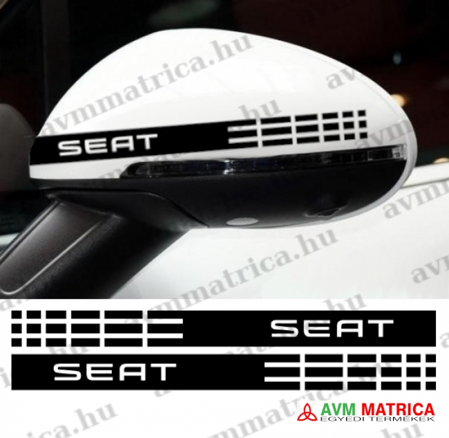 Seat visszapillantó dekorcsík 2 matrica