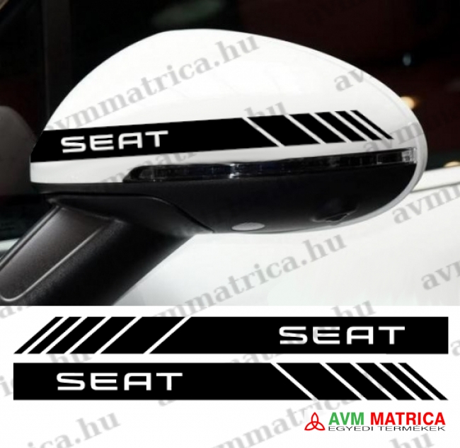 Seat visszapillantó dekorcsík 1 matrica