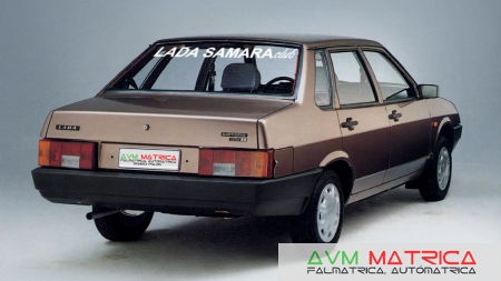 Lada samara club szélvédőmatrica